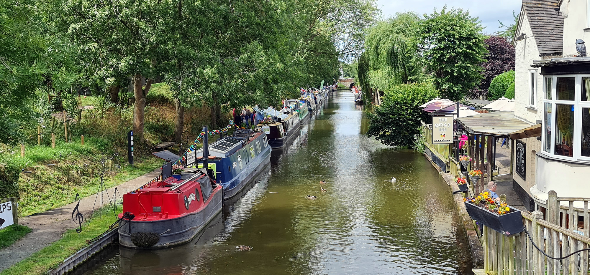 C'Fest from the bridge